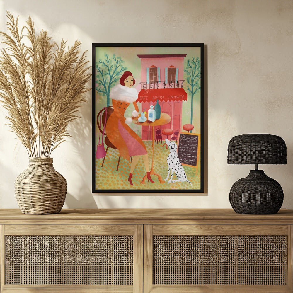 Bistro Anisette Poster